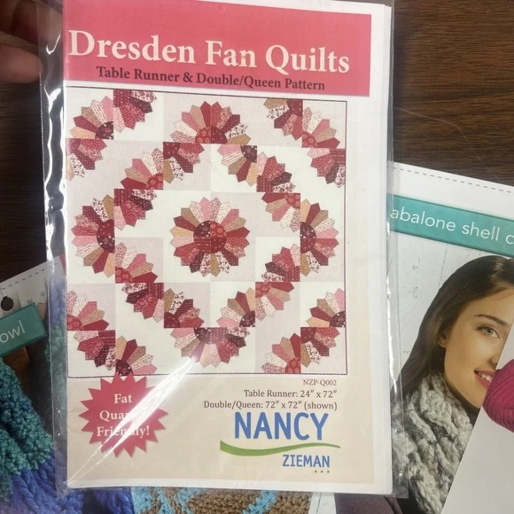 Lot Of  5 Quilt‎ Pattern Books Triple Barnstar, Solstice Star, Star Chaser, New